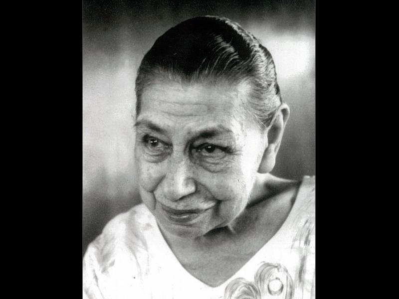 Photographer:Ashram Archives | Mother on her 90th birthday. 21-2-68
